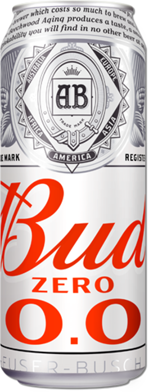 Пиво BUD безалкогольное 0,45 л