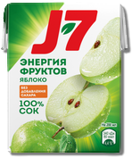 Сок J7 яблочный 0,2 л